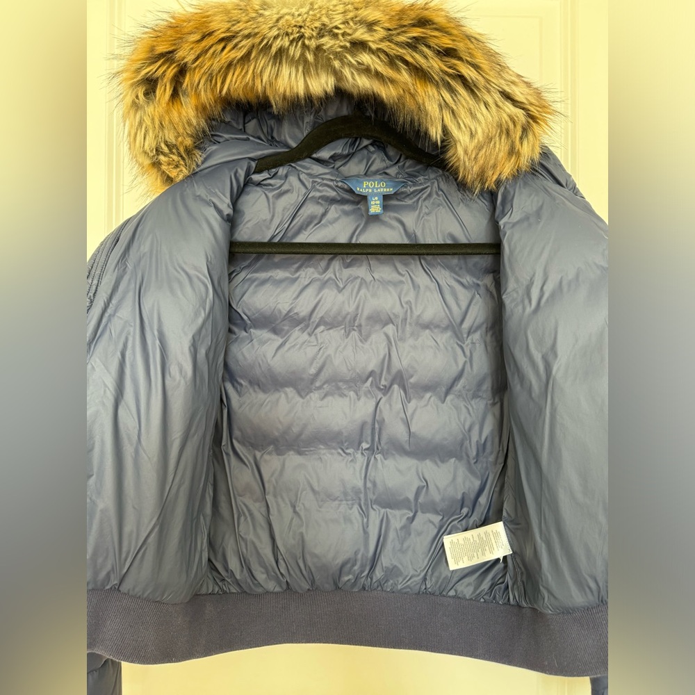 Girls Polo Ralph Lauren Puffer Jacket - Picture 3 of 12